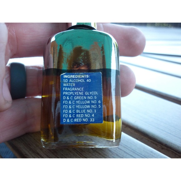 Vintage Preowned British Sterling Cologne 0.5 oz. Bottle Full - Picture 3 of 3